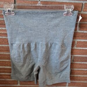 Flex 1X New With Tags Grey Shapewear Shorts